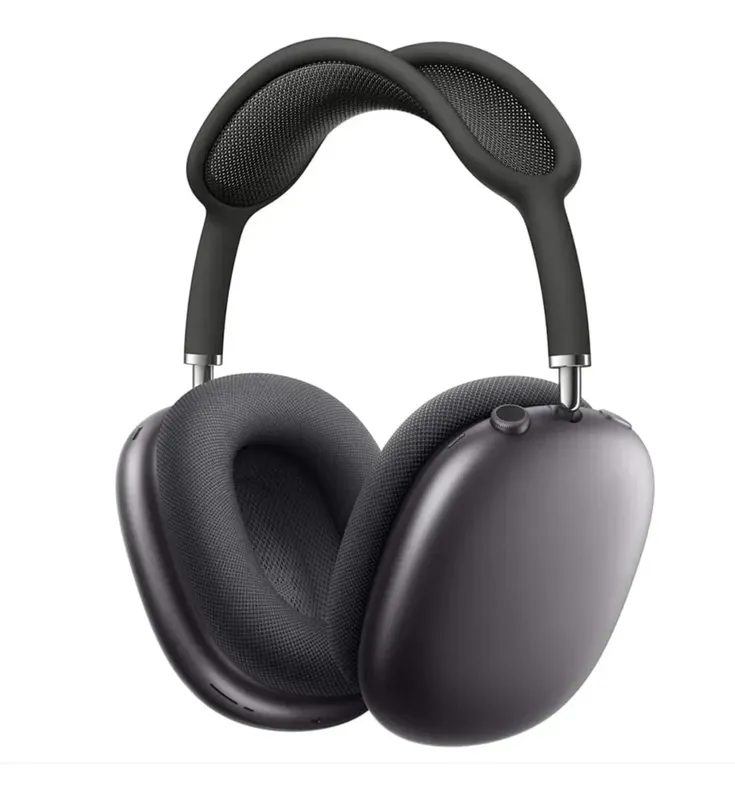 Fone De Ouvido Headphone Bluetooth Ergonômico On-ear LED Cor Preto
