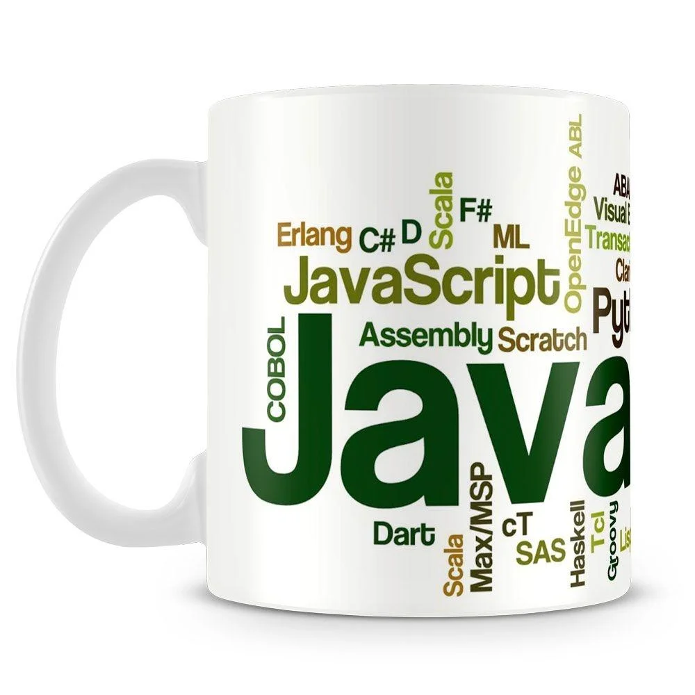 Caneca Linguagens De Programação