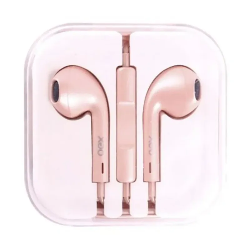 Fone de Ouvido Intra Auricular Oex Candy Fn204 - Rosa Pastel