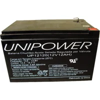 Bateria Unipower, 12v, 12ah, Selada, F250, Up12120 Rt