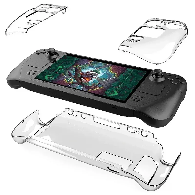 Capa Protetora Acrílico Para Steam Deck Case Transparente Cristal