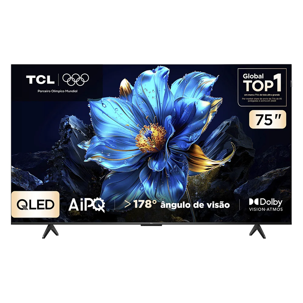 Smart TV TCL 75 Polegadas QLED 4K P7K