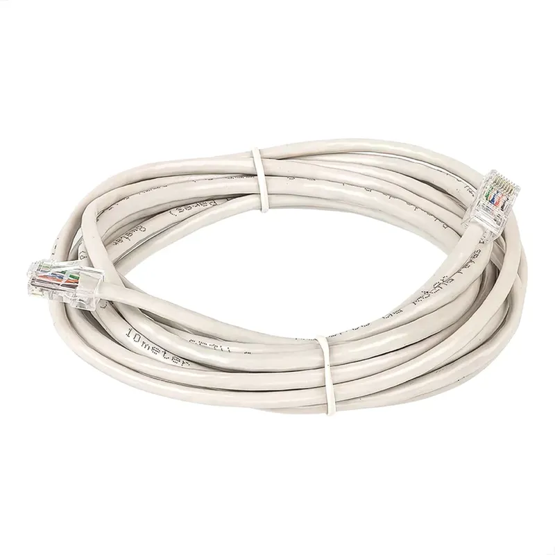 Cabo De Rede Cat5e Montado Branco - 65 Metros