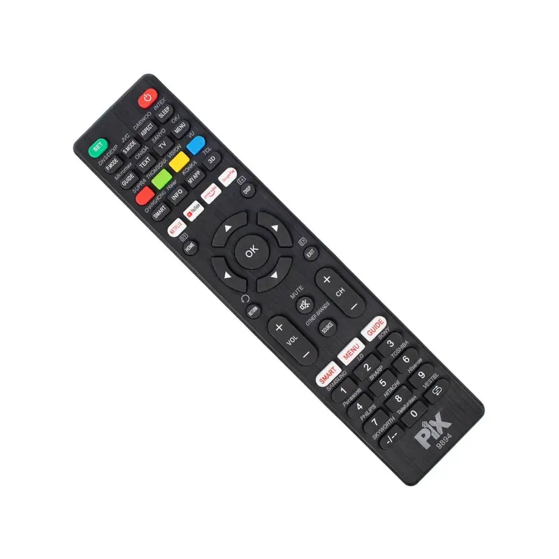 Controle Remoto Compatível Para Diversas Marcas De Tv