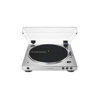 Toca-discos Audio-technica At-lp60xbt-sv Bluetooth Prata