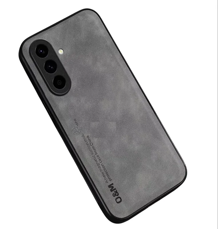 Capinha Luxo Couro Camurça Luxury Para Samsung Galaxy A17
