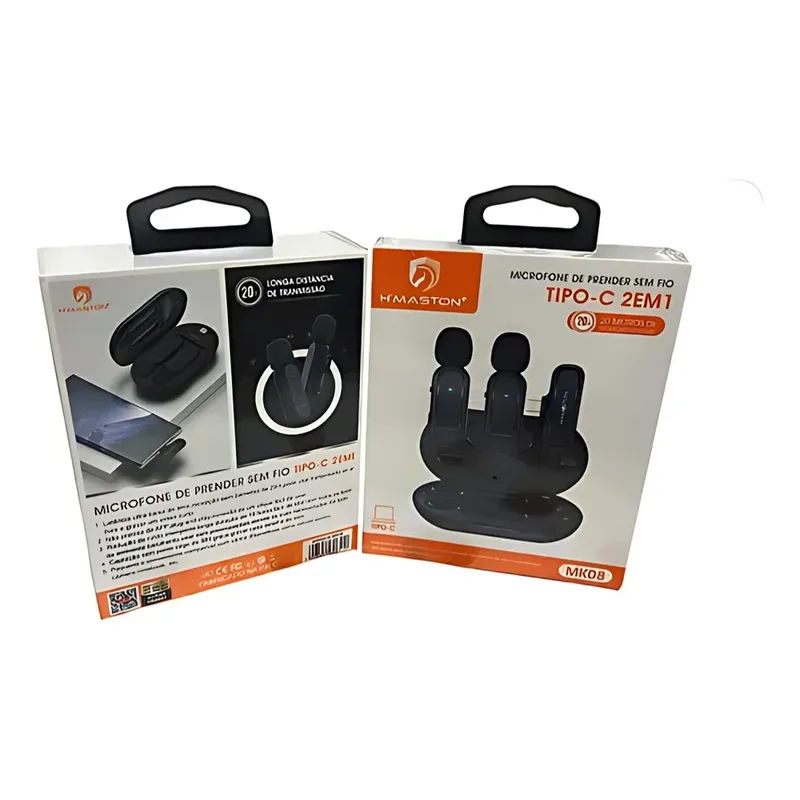 Microfone Lapela Tipo-c Mk08