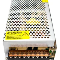 Fonte Chaveada 12V, 20A, Tipo Colméia, Ideal Para CFTV