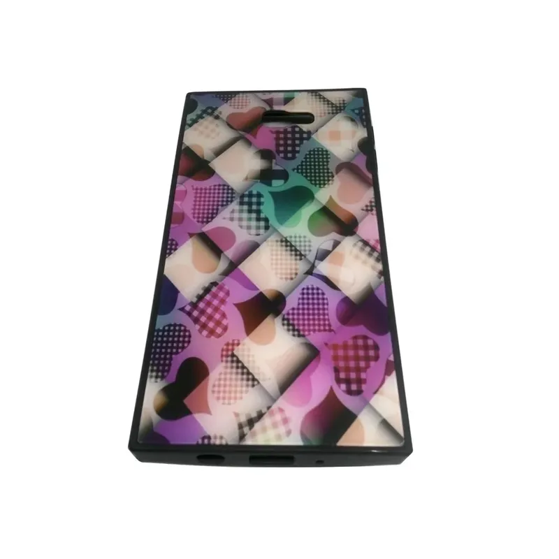 Capa Capinha Proteção Antiqueda Celular Samsung J7 Prime Desenho:geométrico Corações