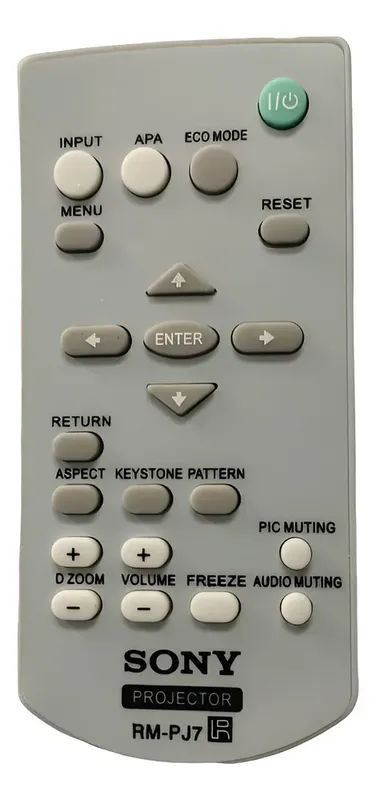 Controle Remoto Compativel Sony Rm-pj7