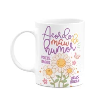 Caneca Divertida Vibes, Acordo De Mal Humor