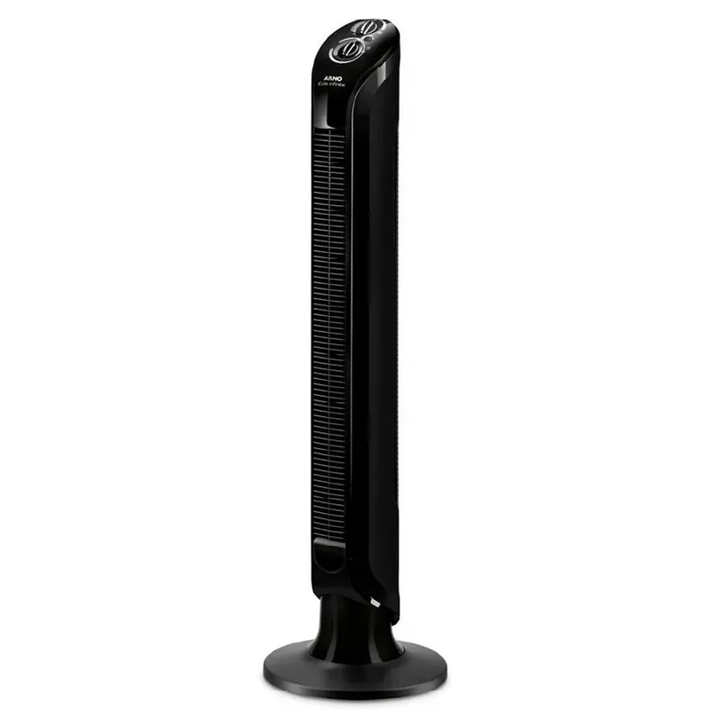Ventilador De Torre Arno Com 03 Velocidades Preto - Neole