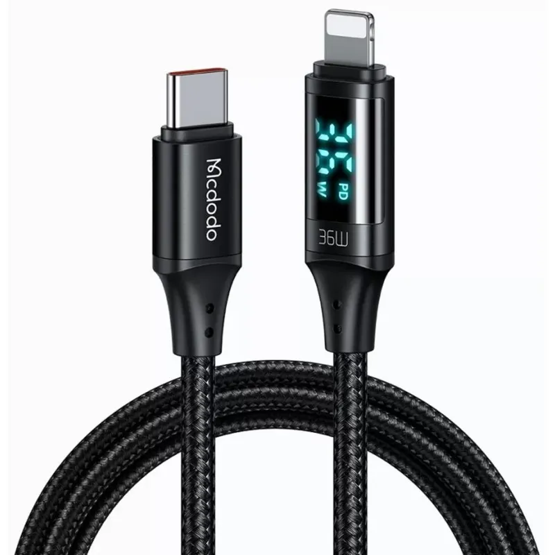 Cabo USB-C Para Lightning Mcdodo Ca-1030, Digital HD - 1.2m