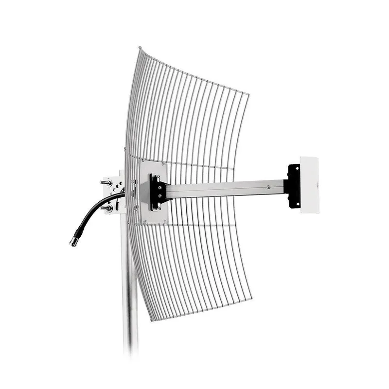 Antena Parabolica De Grade Para Internet, Aquario Mm-2425f10, Com 2.4 Ghz E Ganho De 25dbi
