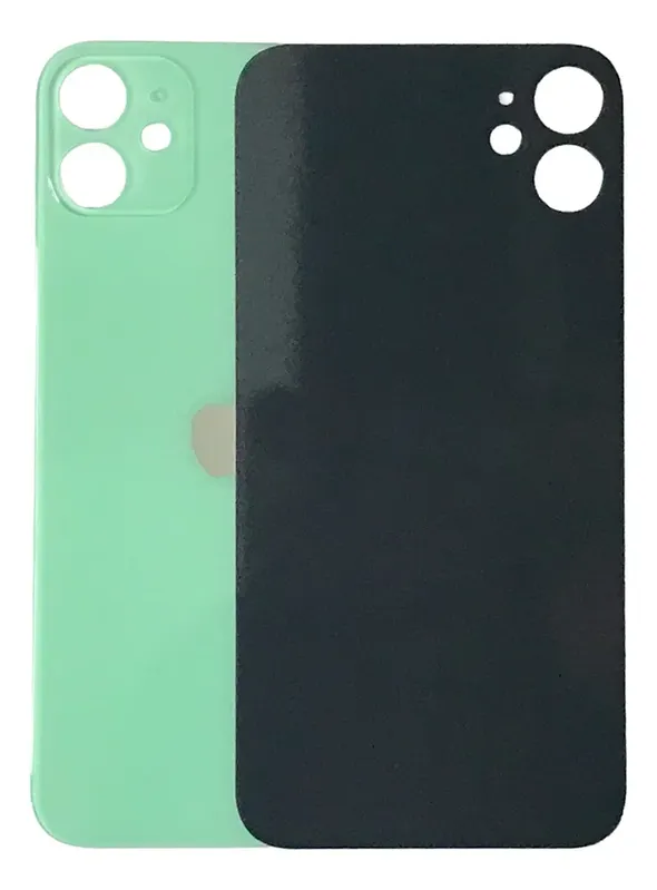 Tampa Traseira Compativel Com Iphone 11 Furo Da Câmera Maior Cor:vermelho