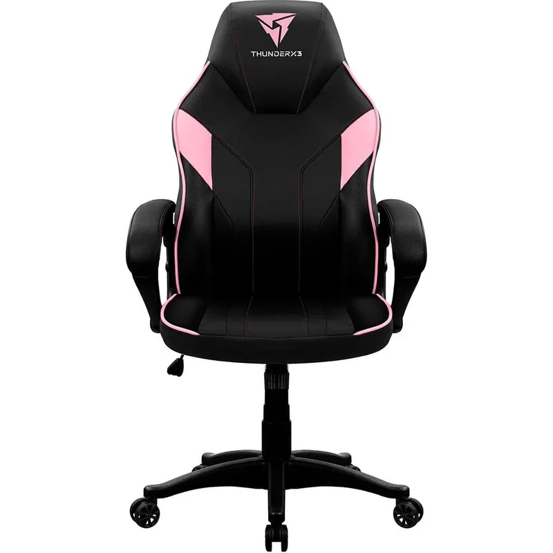 Cadeira Gamer ThunderX3 78233 EC1, Até 120Kg, Encosto Reclinável, Air Tech, Rosa - 78233