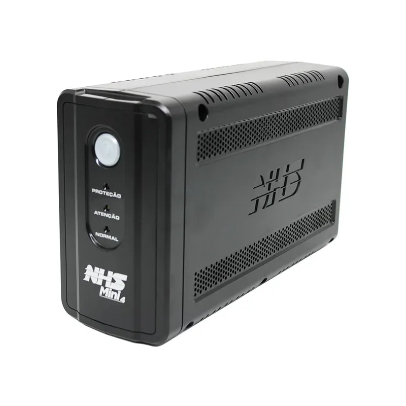 Nobreak NHS Mini 4, 700VA, Ent. Bivolt, Saída 120V, Bat. 7Ah/12V, 6 Tomadas - 90.B1.007100