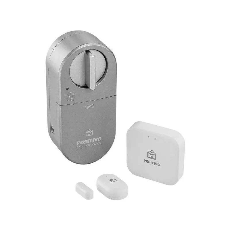 Kit Smart Fechadura Digital Positivo Interna de