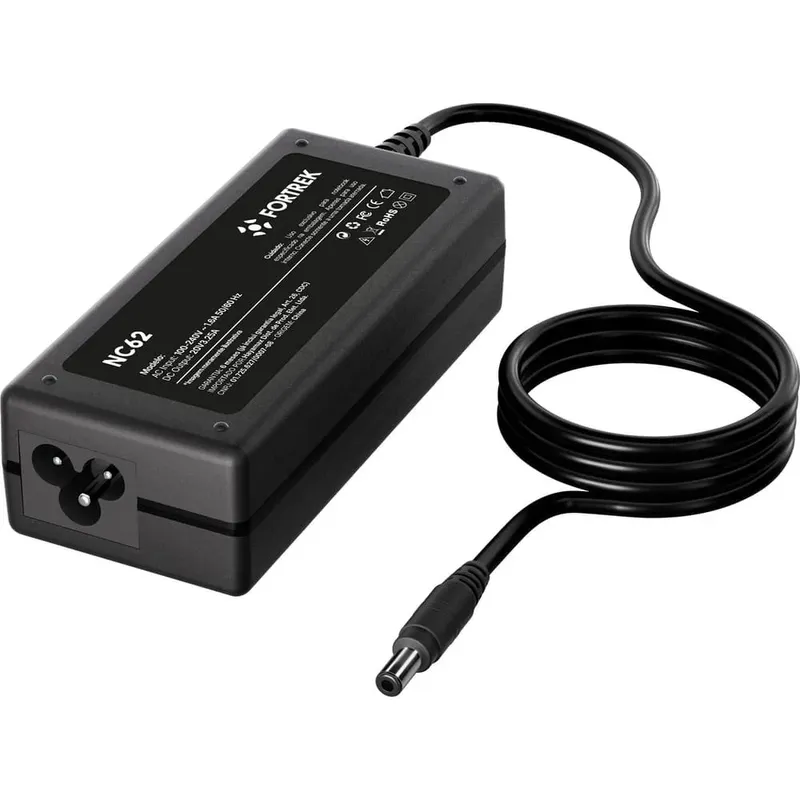 Carregador De Notebook 4.0x1.7 Mm Fortrek Nc62 20v