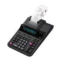 Calculadora De Mesa Com Impressora, Preta, Dr-120rii-bk, Casio