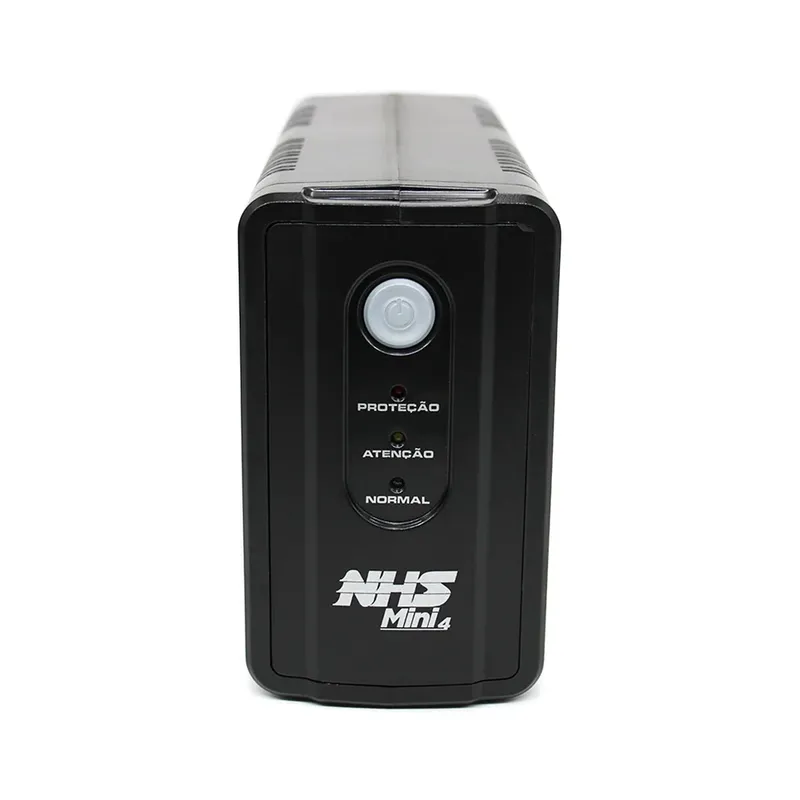 Nobreak NHS Mini 4, 700VA, Bateria Selada 7Ah, Monovolt 120V, Preto