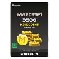 Gift Card Moeda para Jogo Minecraft Minecoins: 3500 Coins - Produto Digital