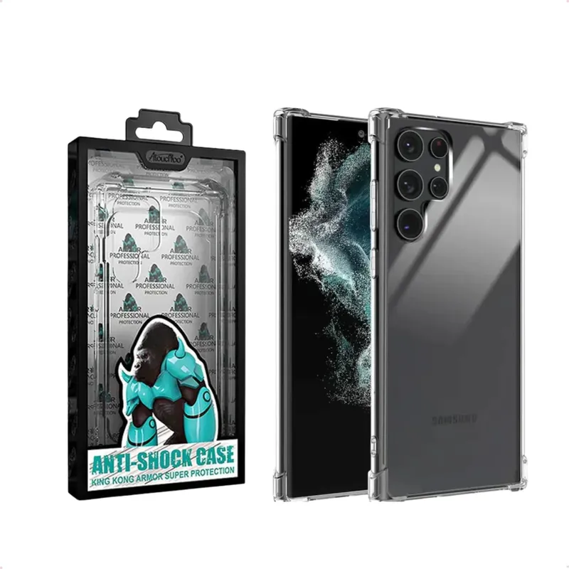 Capa Anti-Impacto King Kong Para Samsung Galaxy S25 Ultra Com Máxima Resistência E Design Robusto Super Protecão