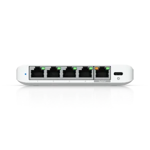 Switch Ubiquiti Unifi Usw-flex Mini G2 5 Portas Poe+ Gigabit