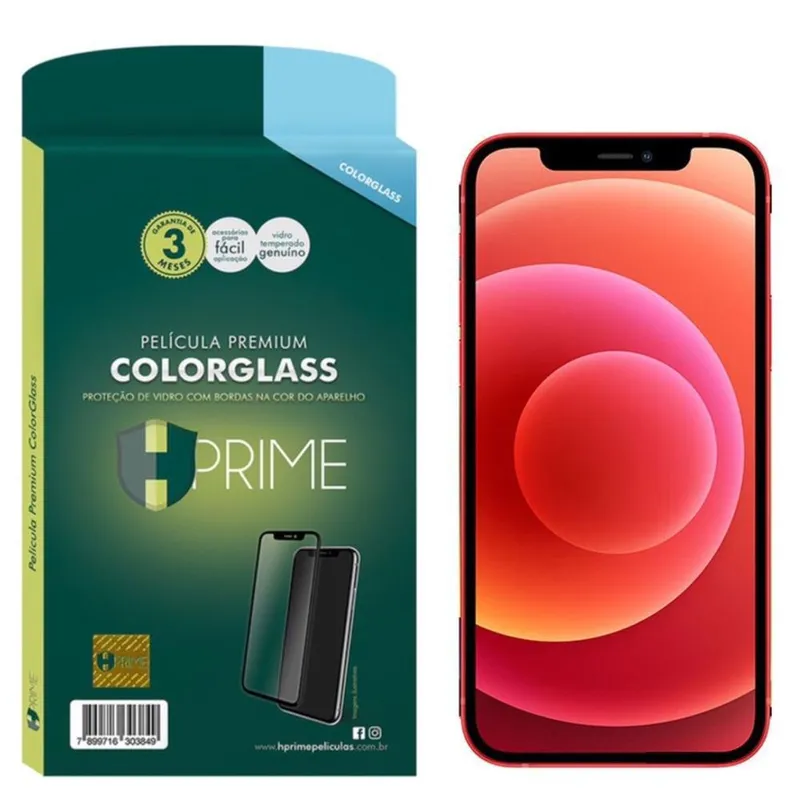 Película Hprime Iphone 12 / 12 Pro Colorglass Fosca HD Gamer