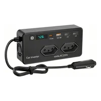 Inversor Veicular 350w 220v/12v (1 Usb-c + 3 Usb-a + 2t) Peining Pei-nb02