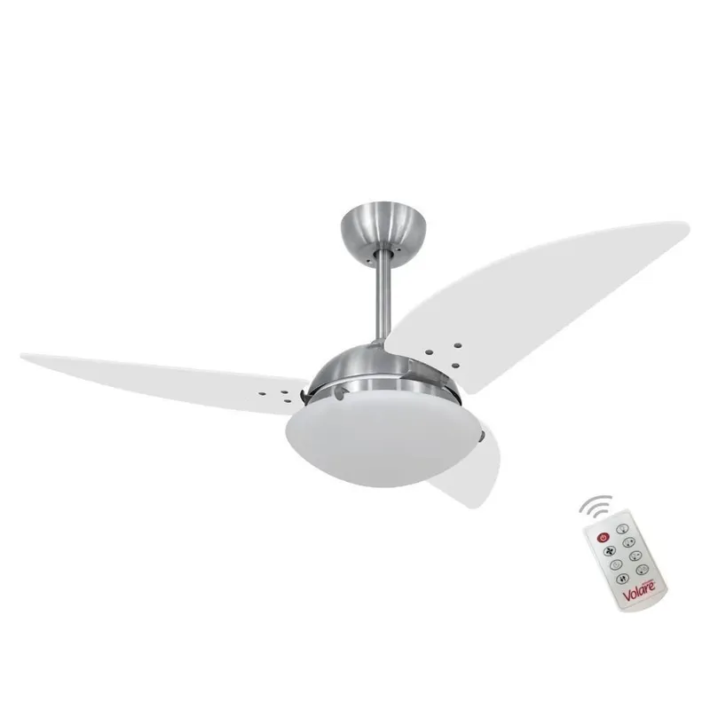 Ventilador Volare Off Class Branco 220v E Controle Remoto