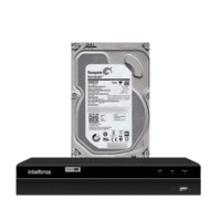 Dvr Intelbras 8 Canais Mhdx 1208 Com Hd De 3TB Instalado