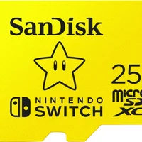 Sandisk - Cartão De Memória Microsdxc Uhs-i De 256 Gb Para Nintendo Switch-sdsqxao-256g-anczn