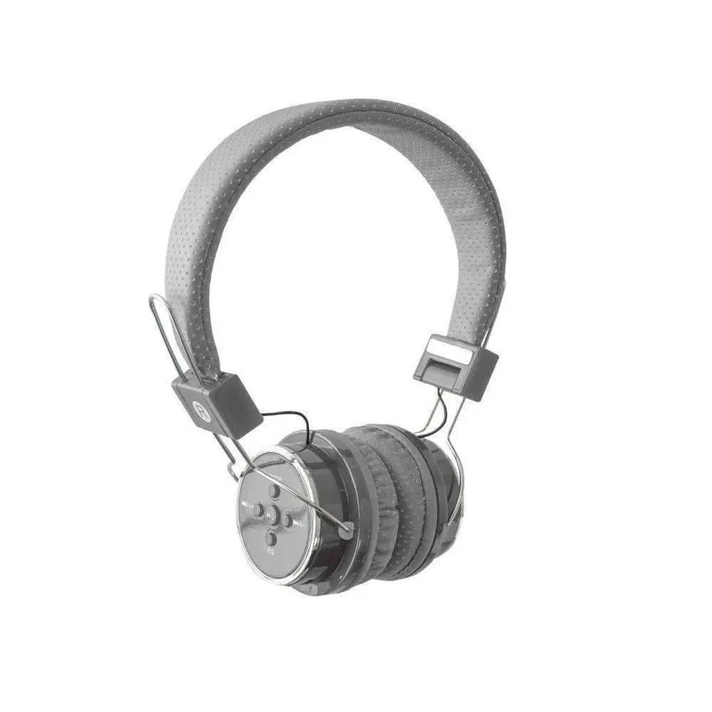 Fone De Ouvido Headphone Bluetooth Micro Sd Mp3 Rádio Fm Player B05 Cinza