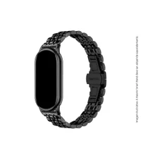 Bracelete De Aço Inoxidável Para Xiaomi Smart Band 8/9/10