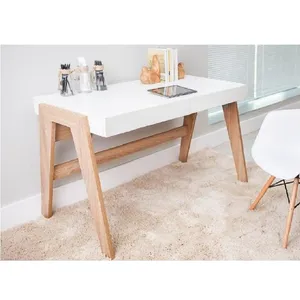 Escrivaninha De Escritório Office Retrô Design Pés Palito - How