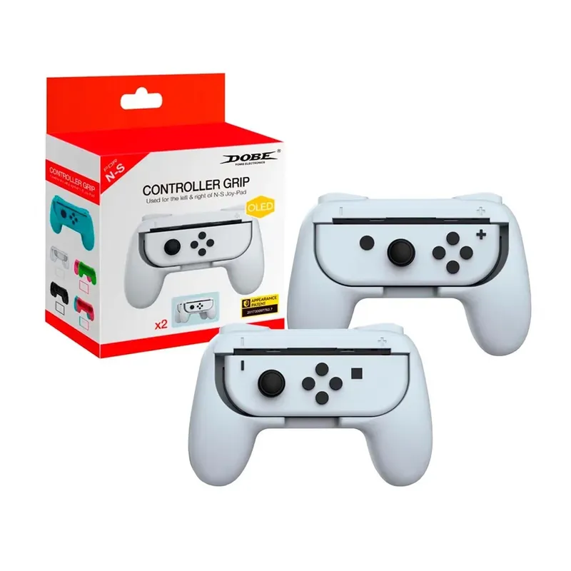 2x Grip Suporte De Controle Joy Con P/ Nintendo Switch Case