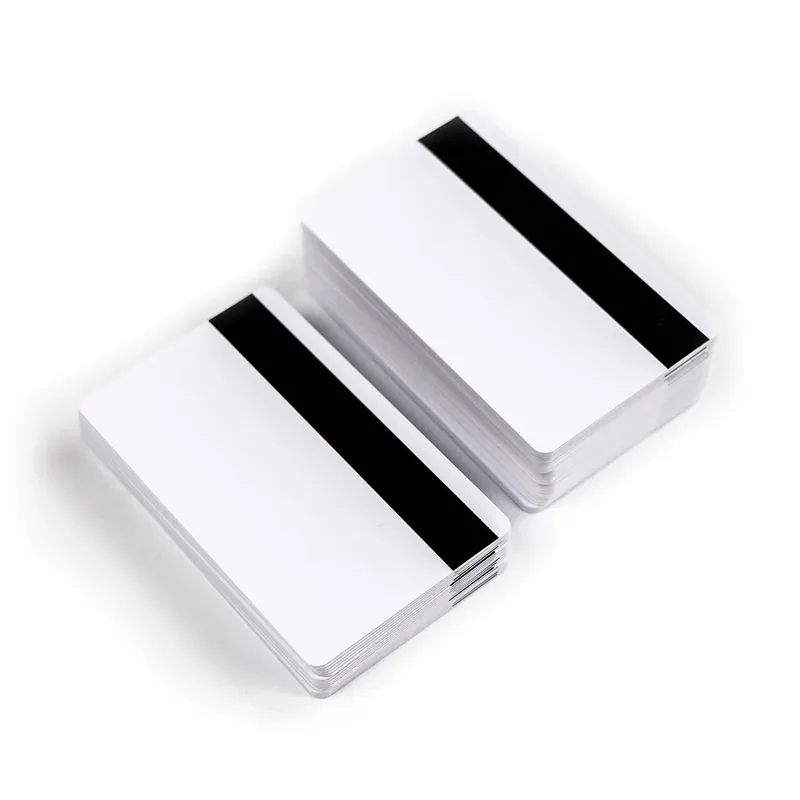 Cartão Pvc Branco 0,76 Mm Tarja Magnética Baixa - 100 Unidades