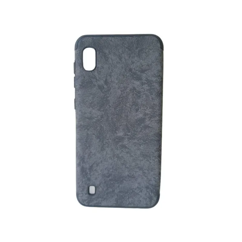 Capa Capinha Emborrachada Cinza Para A10 Samsung Tela 6.2"