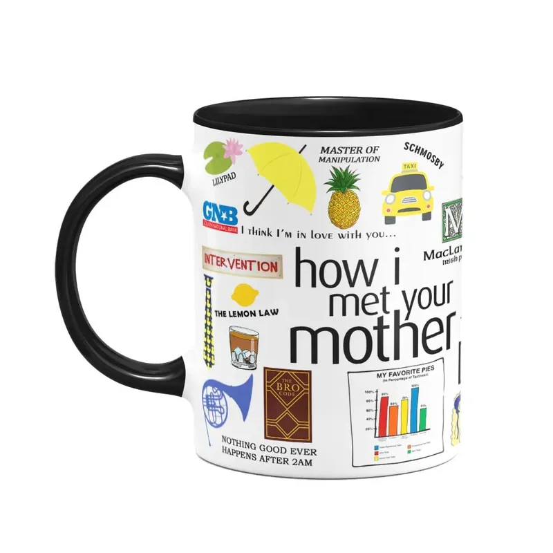 Caneca Geek Icons Moments - How I Met Your Mother - B-black