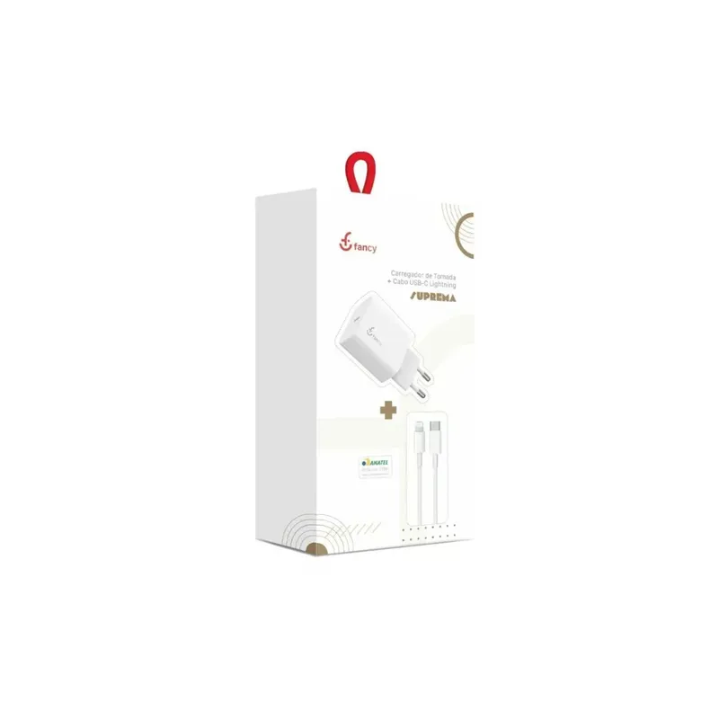 Kit Carregador 20w + Cabo Usbc Para Lightning Fancy Pd02