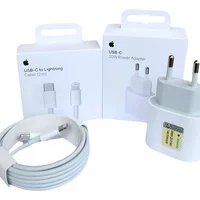 Carregador Turbo Apple Completo Fonte 20w E Cabo Lightning 2m