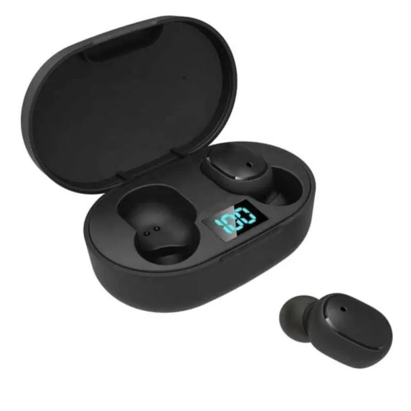 Fone De Ouvido H'Maston Airdot Dual, Bluetooth 5.0, Air, Sem Fio, Preto