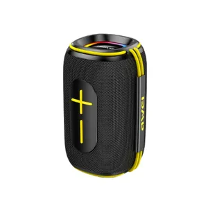 Caixa De Som Bluetooth Awei Ka9 15w RGB Resistente A Respingo E Compacta
