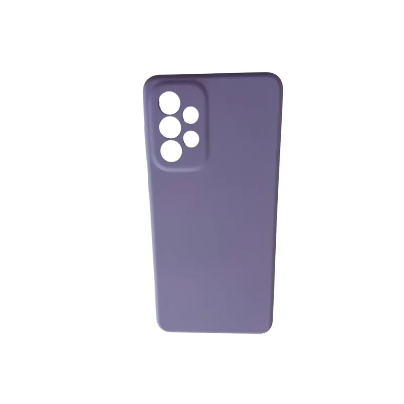 Capa Protetora Para Samsung Galaxy A73 Estilo E Proteção Em Um Só Produto Capinha De Celular Cor:roxo