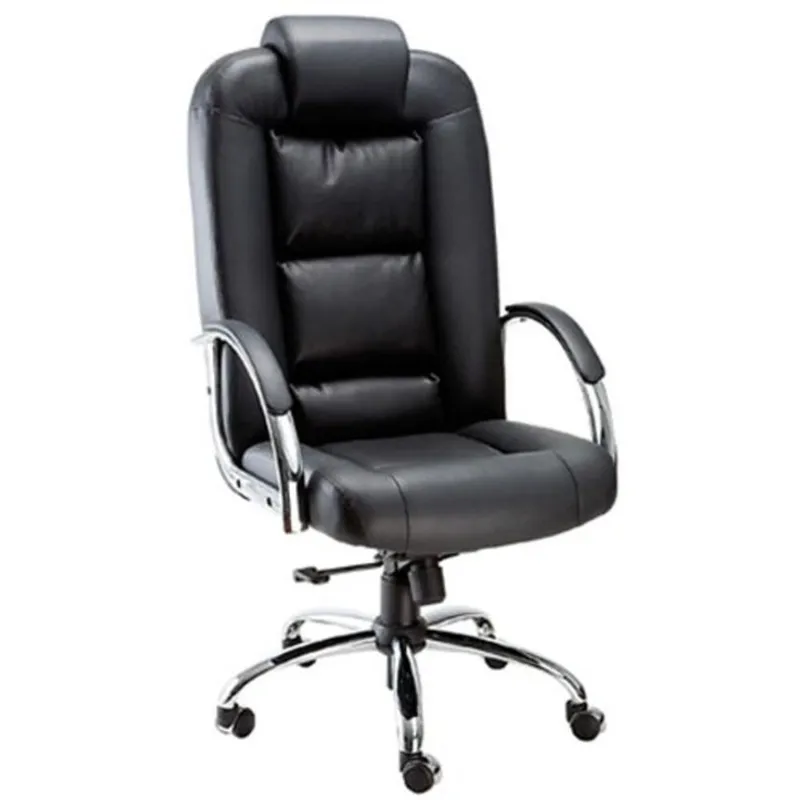 Cadeira Diretor Design Office Luxuosa, Linha Eiffel, Com Braços Fixos, Preto