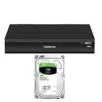 Kit Intelbras, DVR Imhdx 5108 Multi HD, 4k, 8 Canais + HD 3TB