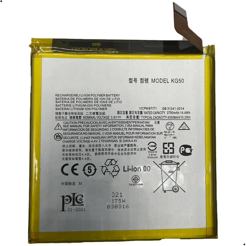 Bateria Kg50 Compativel Com Moto One Hyper Xt-2027