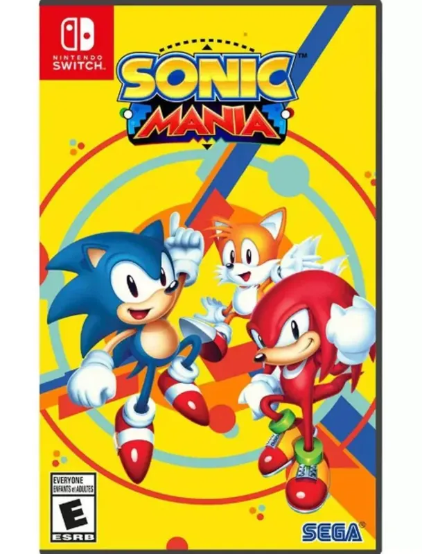 Jogo Sonic Mania Nintendo Switch
