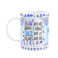 Caneca Motivação, A Luz Que Me Guia É Mais Forte